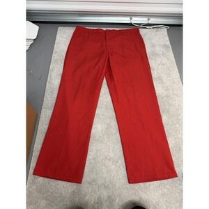 Workrite FR Chino Pants Mens 40x31 Red Nomex 2112 Flame Resistant Workwear